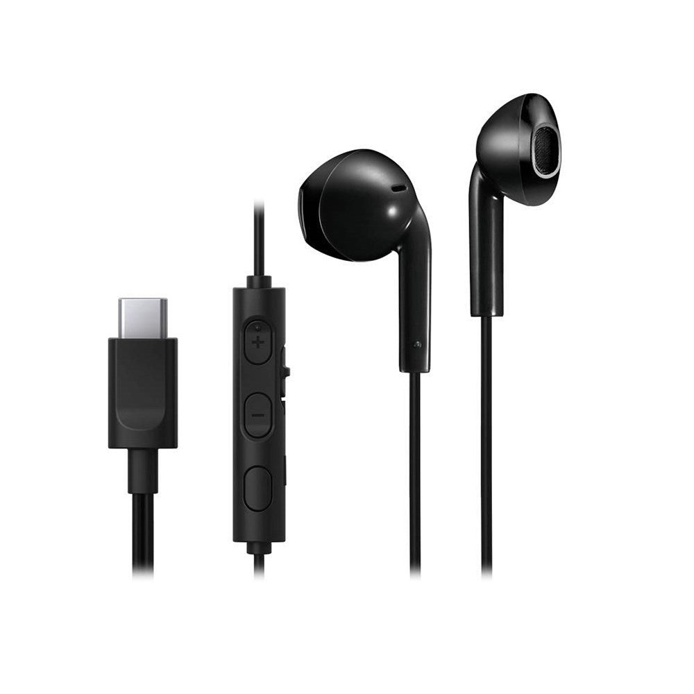 JVC HA-FR17UC Hovedtelefoner (In-Ear) m. USB-C og Mikrofon - Sort