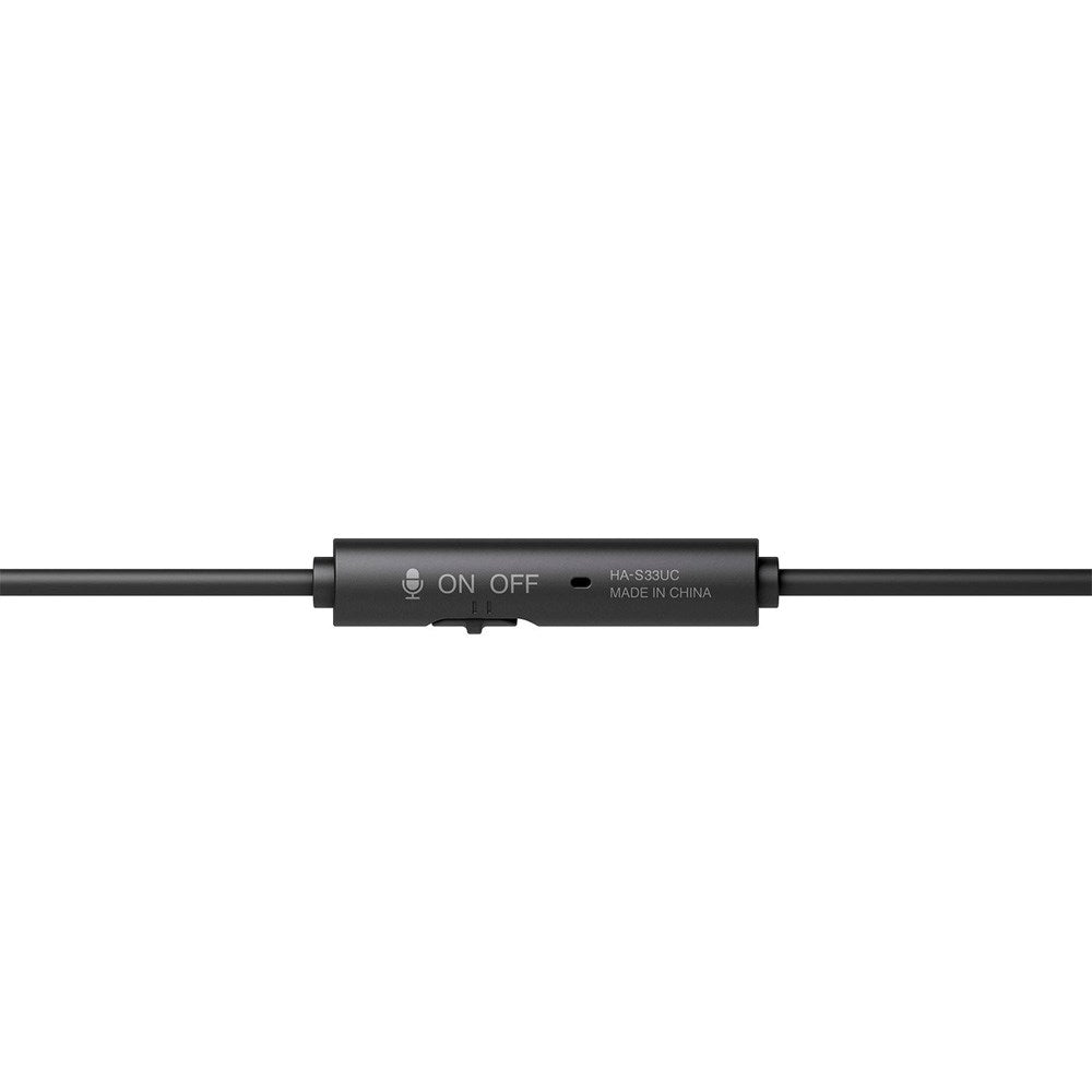 JVC HA-S33UC On-Ear Høretelefoner m. Ledning - Sort