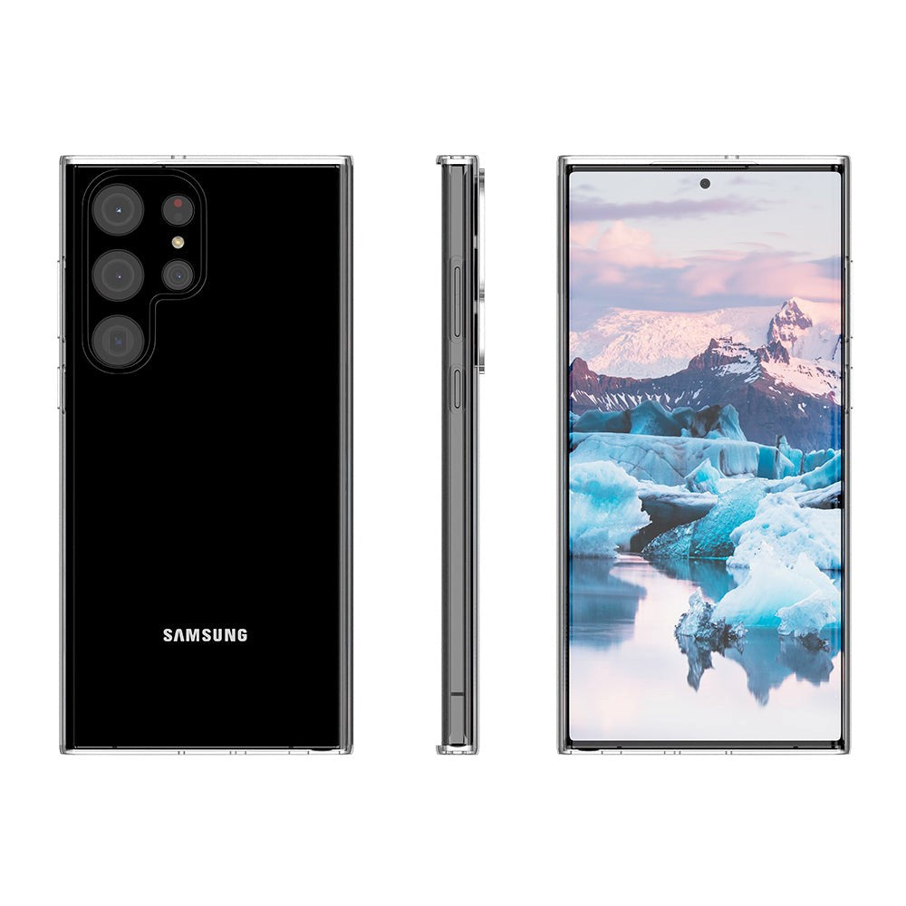 dbramante1928 Samsung Galaxy S23 Ultra Greenland Bagside Cover - 100% Genbrugsplastik - Clear