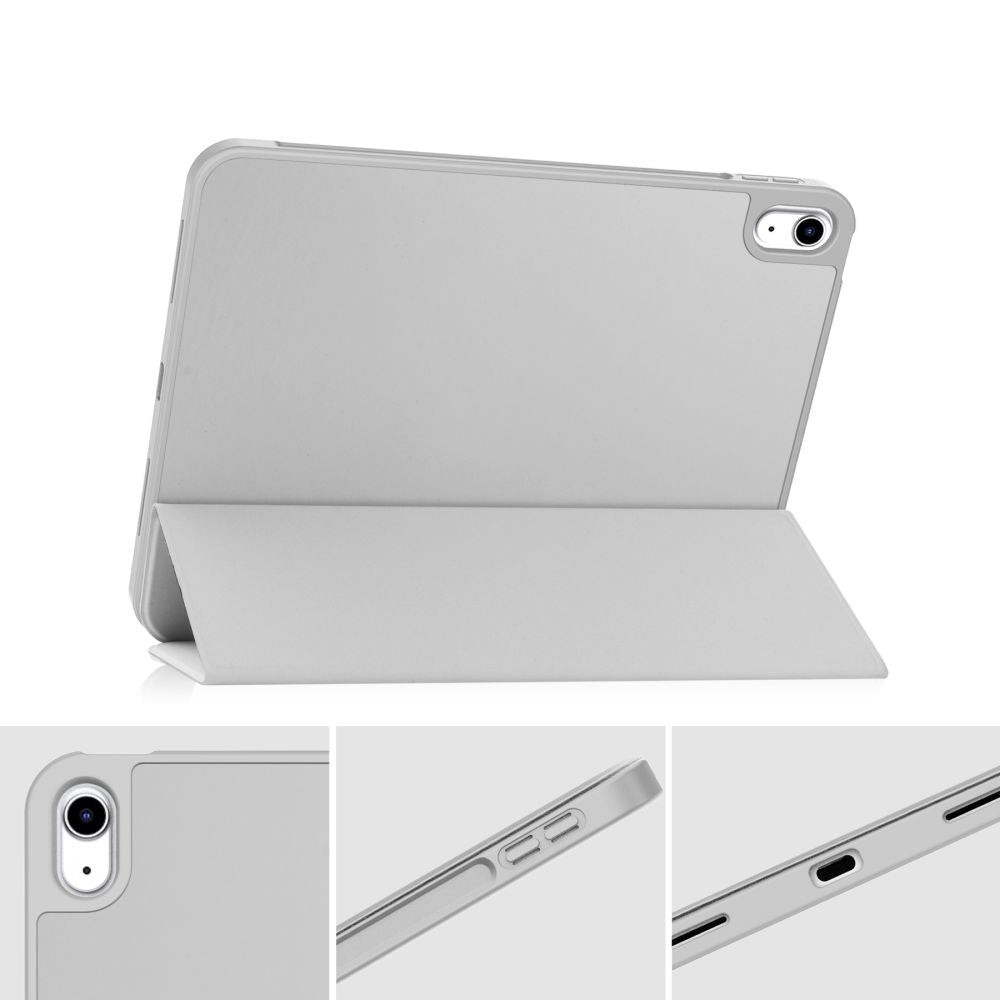 Tech-Protect iPad 11" (2025) / iPad 10.9" (2024/2022) SC Cover m. Apple Pencil Holder - Grå