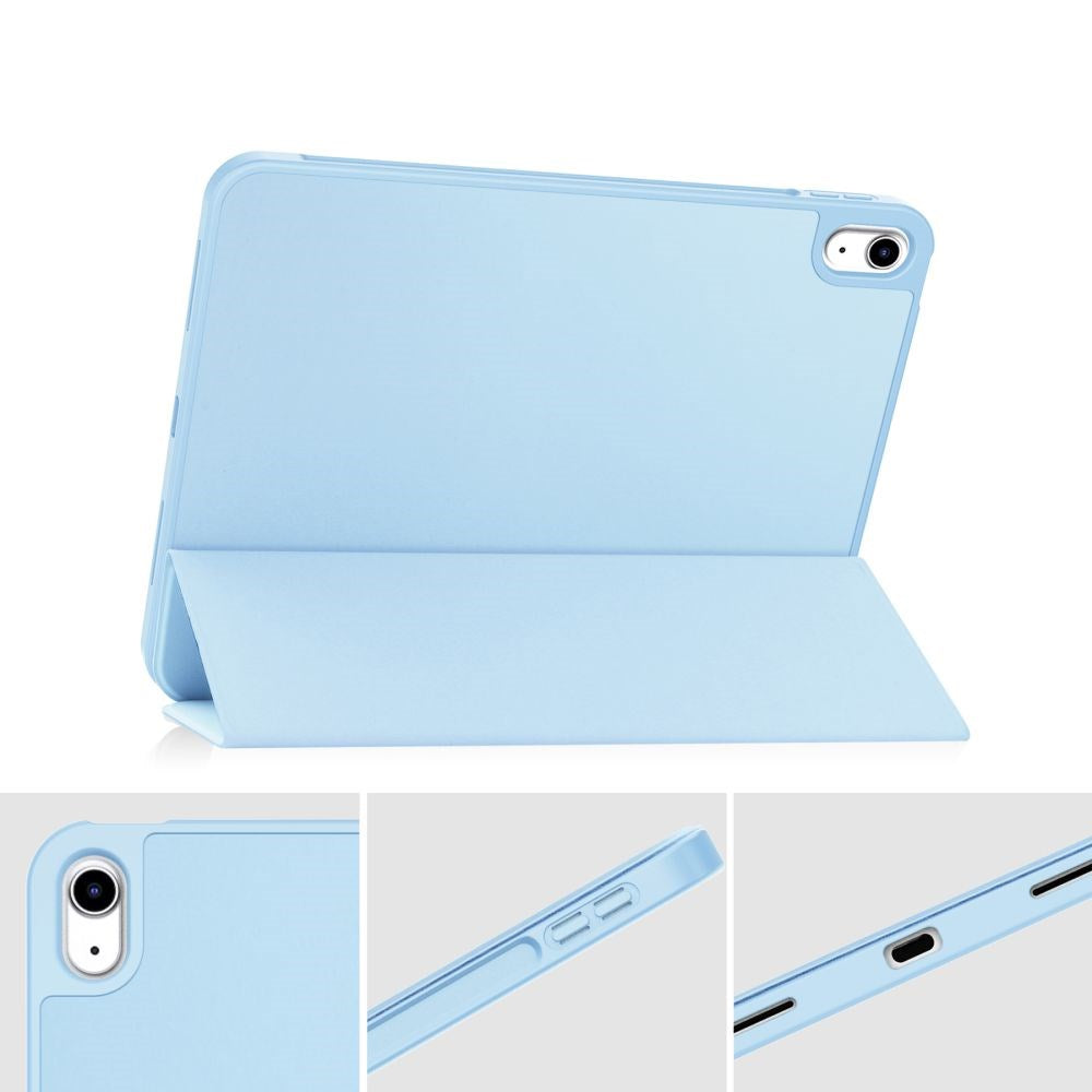 Tech-Protect iPad 11" (2025) / iPad 10.9" (2024/2022) SC Cover m. Apple Pencil Holder - Lyseblå