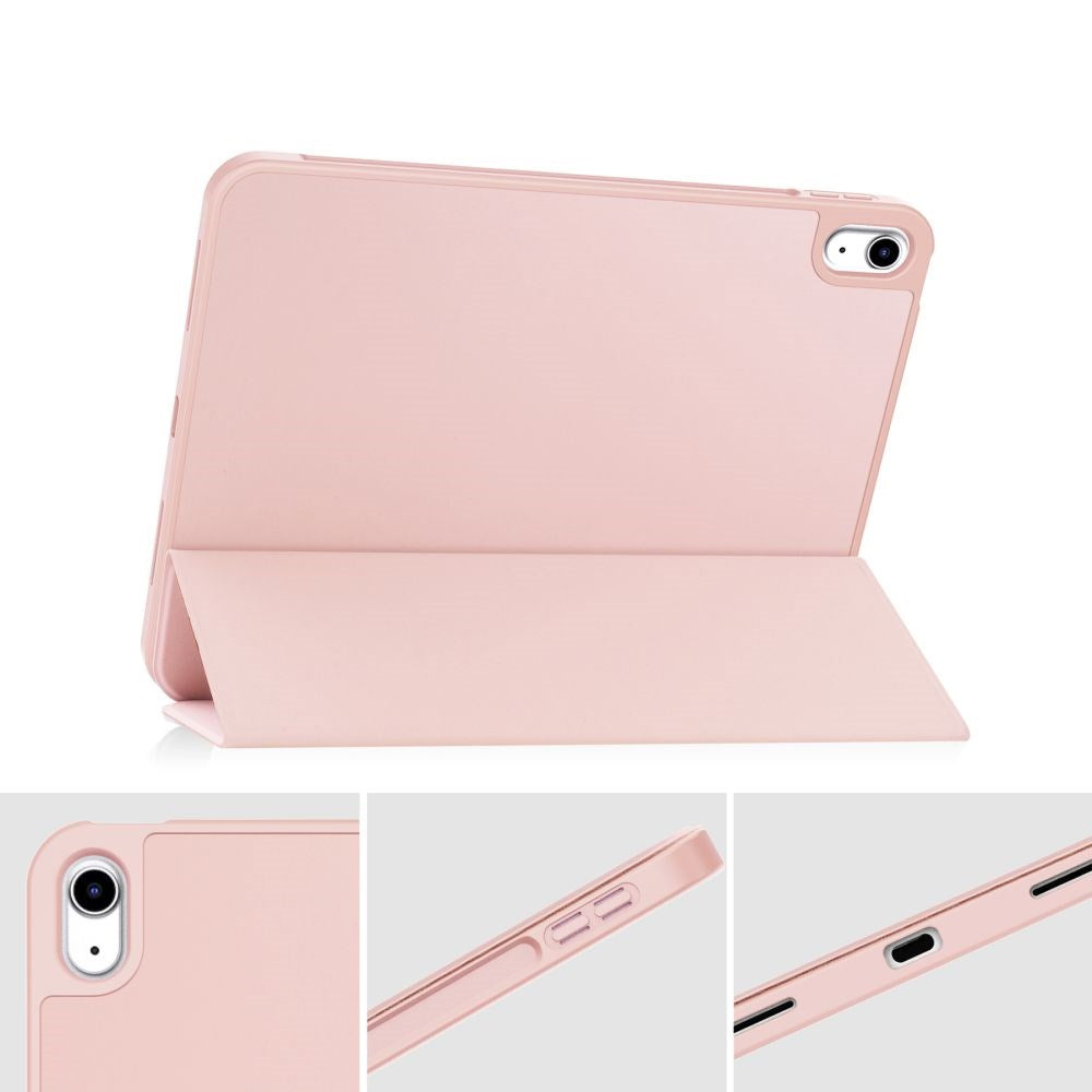 Tech-Protect iPad 11" (2025) / iPad 10.9" (2024/2022) SC Cover m. Apple Pencil Holder - Lyserød