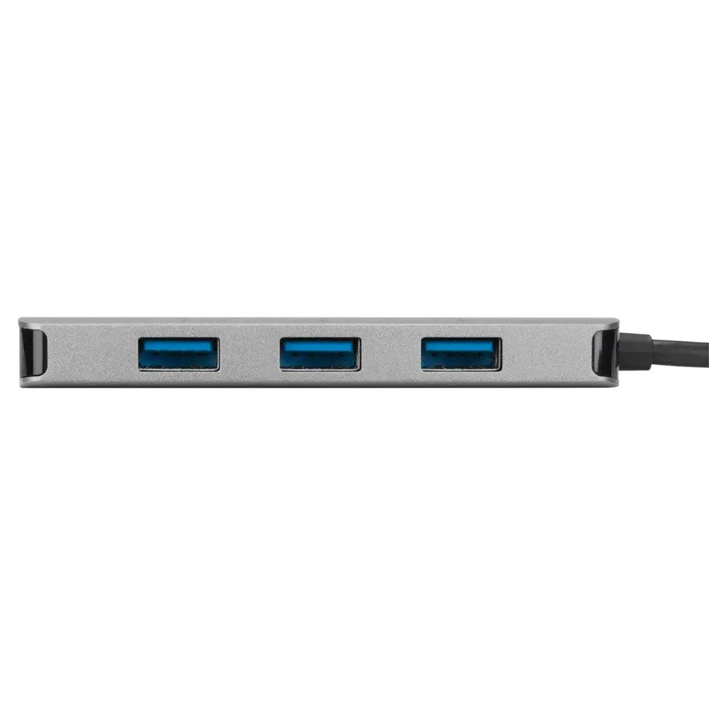 Targus - USB-C Hub - 4x USB-A - Sølv