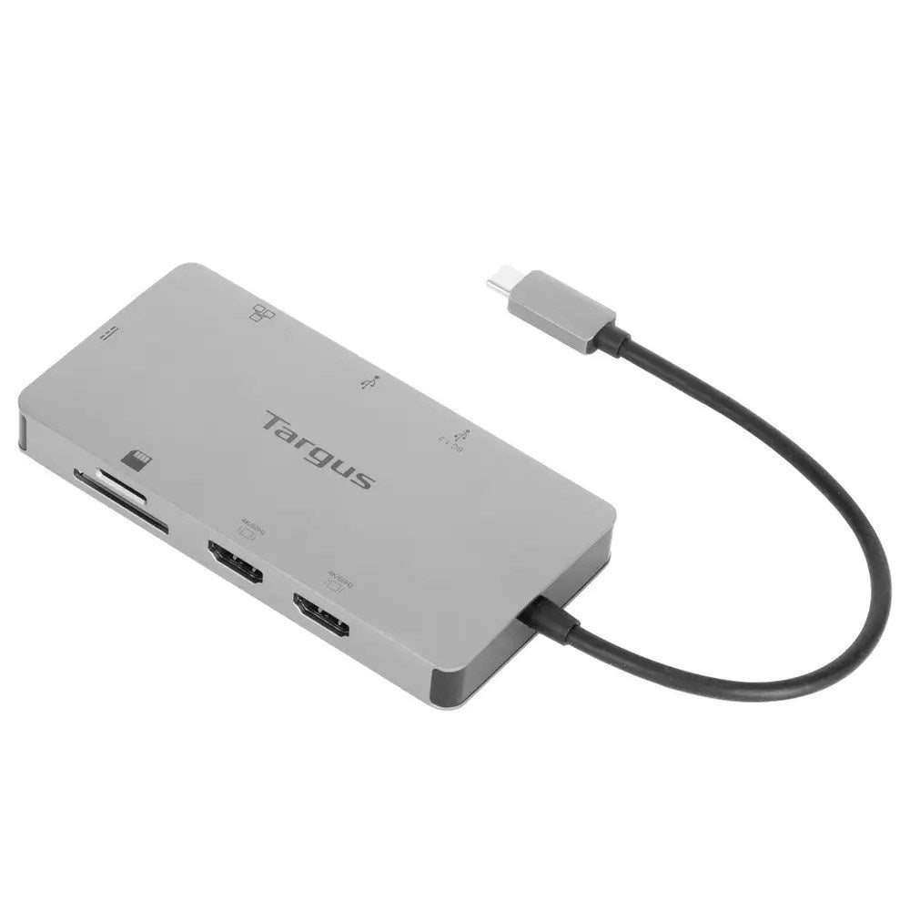 Targus USB-C Hub Dockingstation - 100W - Sølv