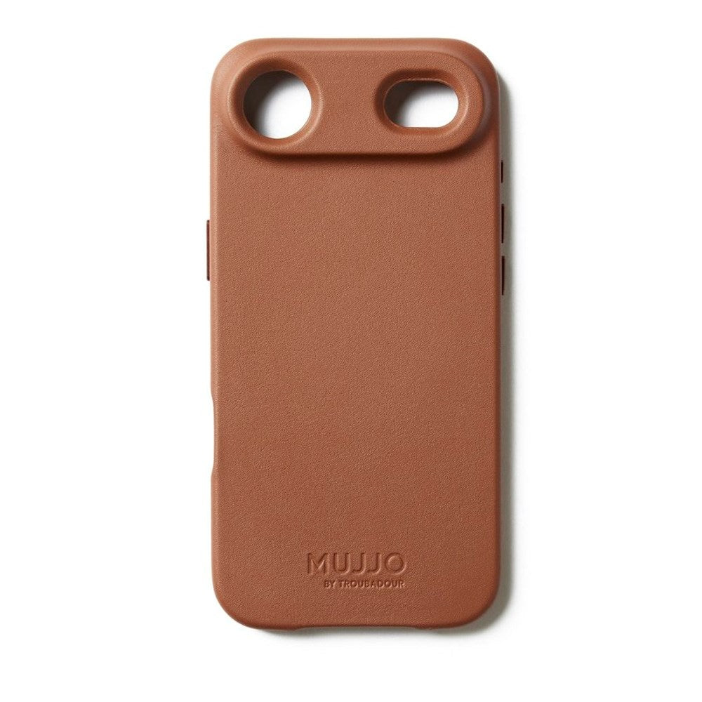 iPhone Air Mujjo Leather Cover - MagSafe Kompatibel - Tan