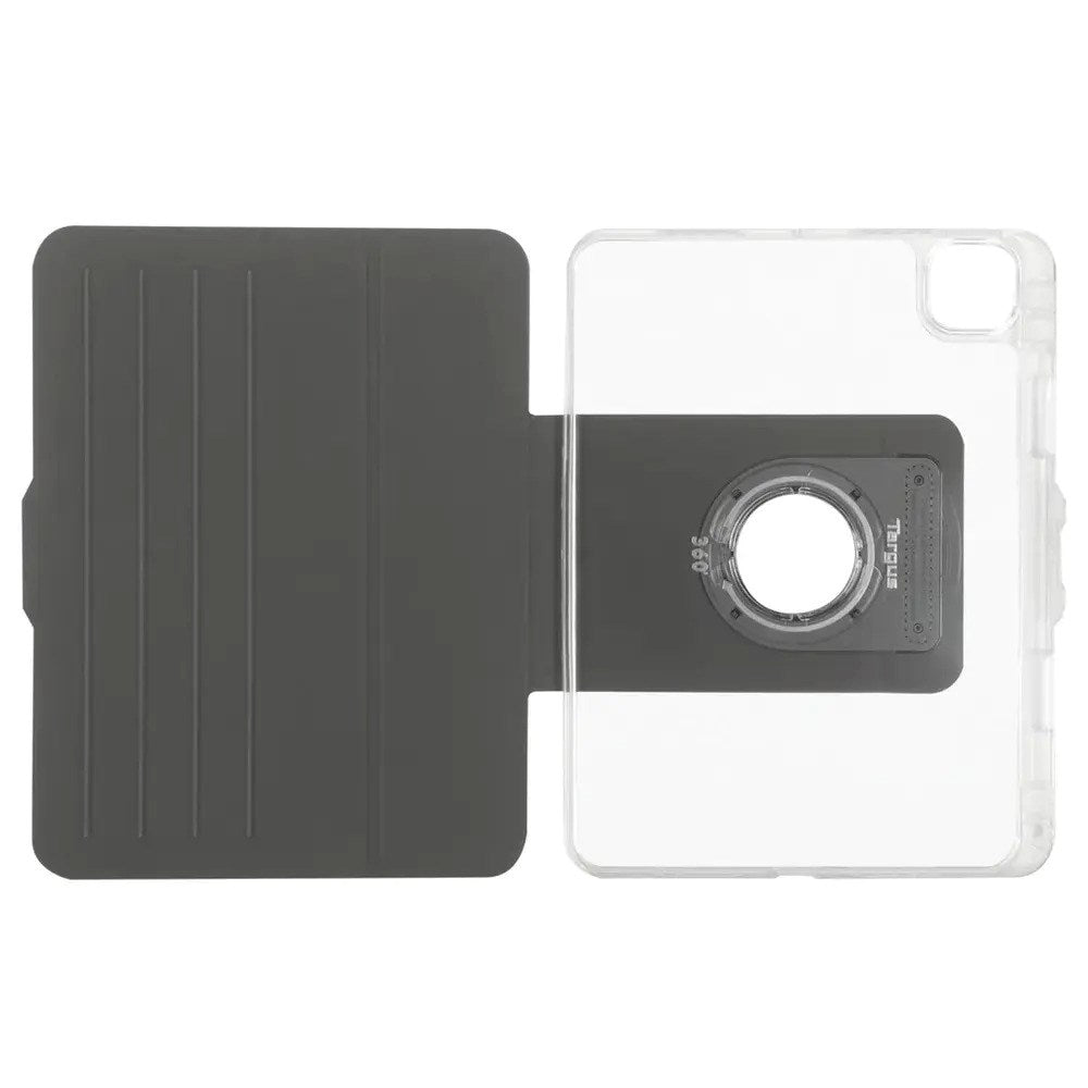 Targus VersaVu iPad Air 11" (2026 / 2025 / 2024) / iPad Air (2022 / 2020) / iPad Pro 11" (2022 / 2021 / 2020 / 2018) Flip Tablet Cover - Gennemsigtig / Grå