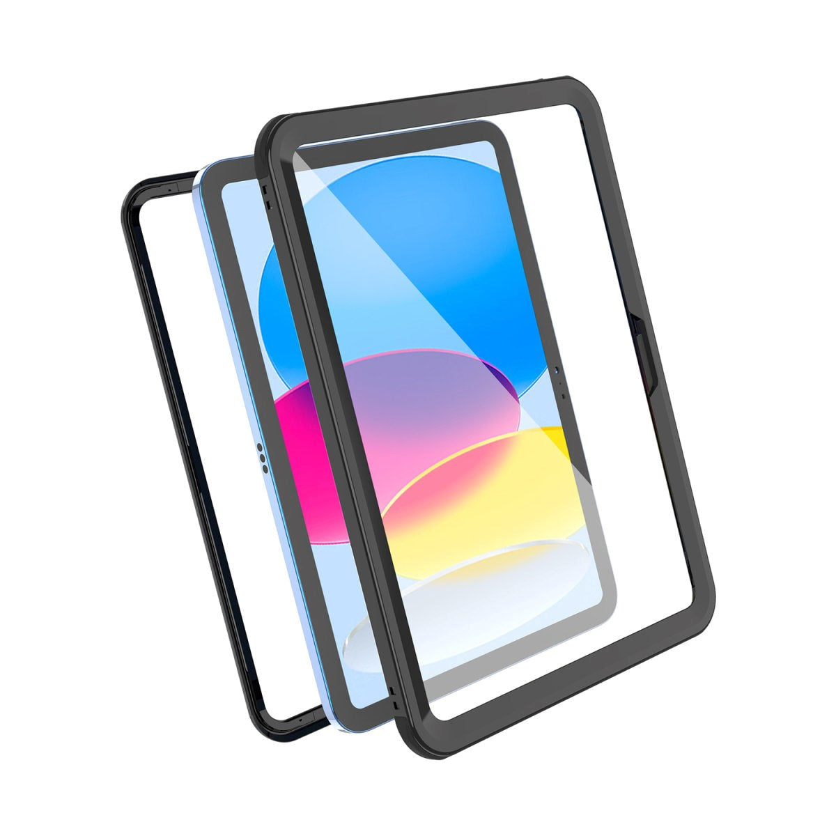 iPad 11" (2025) / iPad 10.9" (2024/2022) 4smarts Active Pro Rugged Case Stark - Vandtæt Cover - Sort