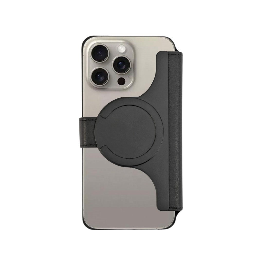 4smarts Universal Flip Cover XL - 6.7" / 17cm - MagSafe Kompatibel - Sort