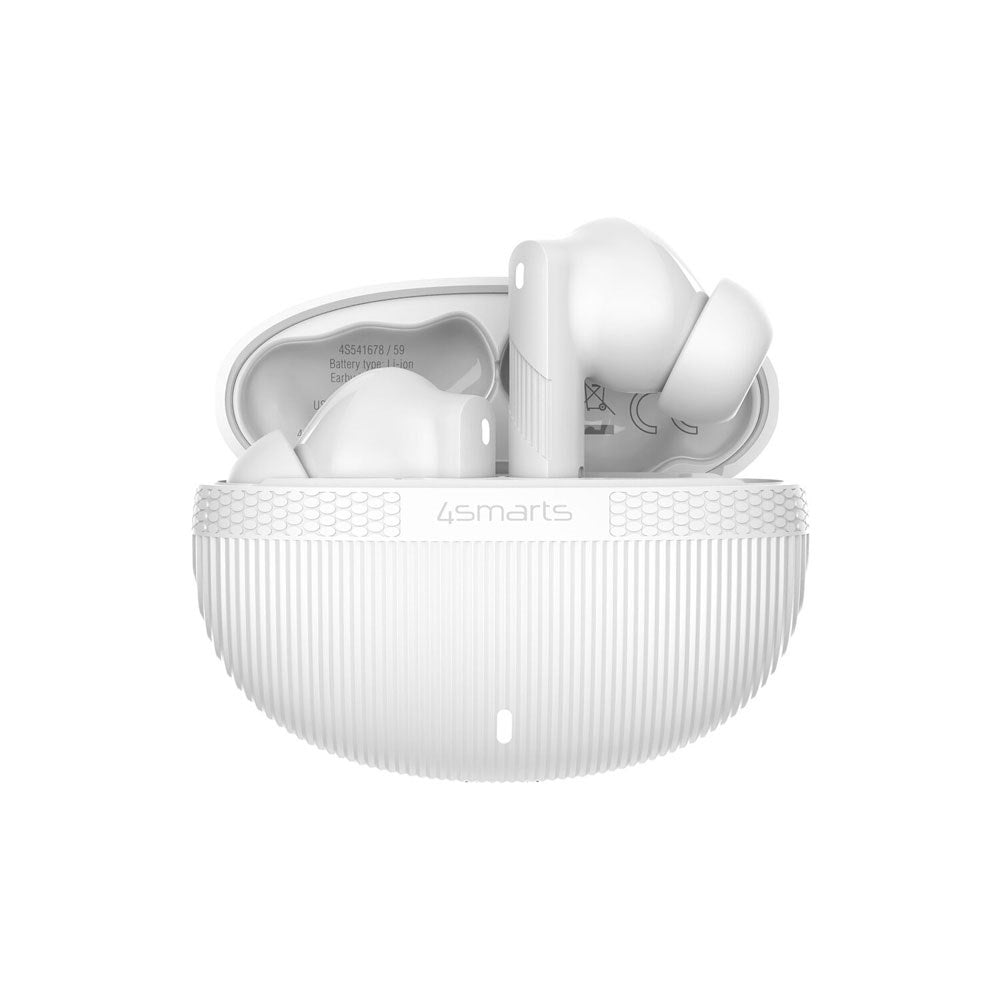 4smarts True Wireless In-Ear SkyBuds Pro Headset m. Aktiv Støjreduktion - Hvid
