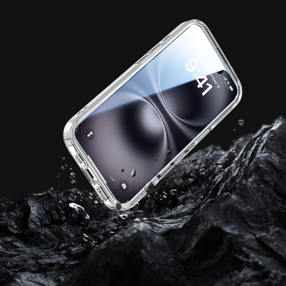 iPhone 18 Pro Max / 17 Pro Max 4Smarts 360° Protection Set m. Bagside Cover & Skærmbeskyttelse - MagSafe Kompatibel - Gennemsigtig