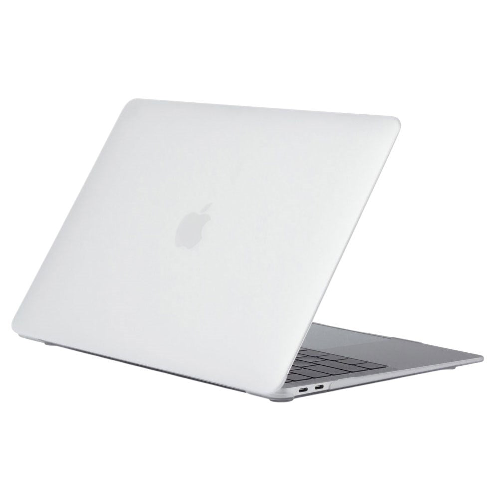 MacBook Air 13 M5/M4/M3/M2 (2026-2022) eSTUFF Hardshell Plastik Cover - Mat Gennemsigtig