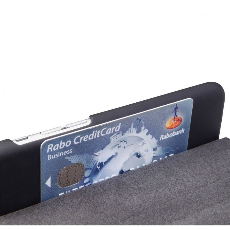 iPhone 6 Plus / 6s Plus dbramante1928 Frederiksberg 2 Ægte Læder Cover m. Kortlomme Sort