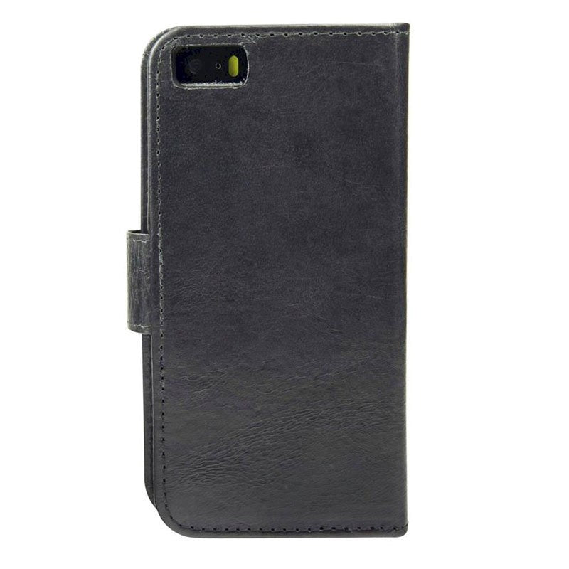 iPhone SE / 5 / 5s dbramante1928 Lynge Ægte Læder Cover m. Aftageligt Cover Sort