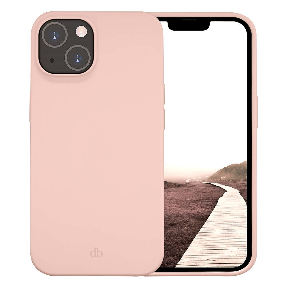 dbramante1928 iPhone 14 Greenland Bagside Cover - 100% Genbrugsplastik - Pink Sand