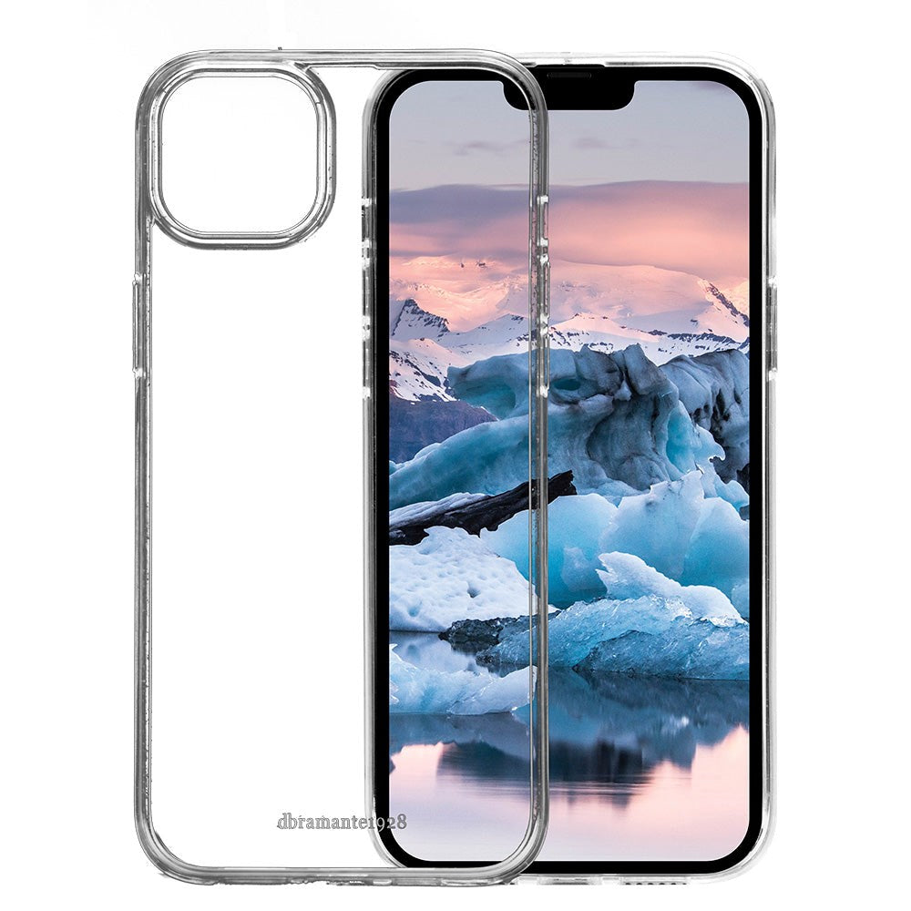 iPhone 14 Plus dbramante1928 Greenland Bagside Cover - 100% Genbrugsplastik - Gennemsigtig