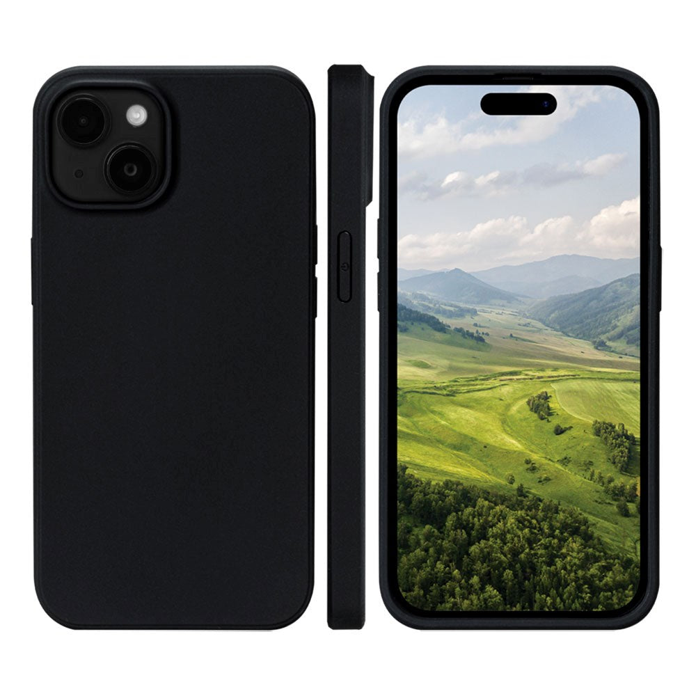 dbramante1928 iPhone 15 Greenland Bagside Cover - 100% Genbrugsplast - Night Black