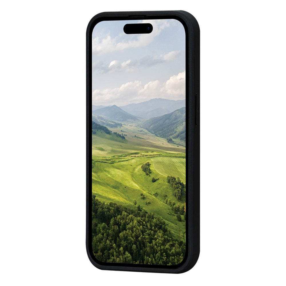 dbramante1928 iPhone 15 Greenland Bagside Cover - 100% Genbrugsplast - Night Black