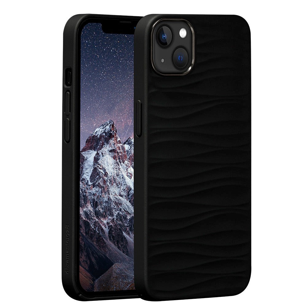 dbramante1928 iPhone 14 Plus Dune Bagside Cover - 100% Genbrugsplast - Sort