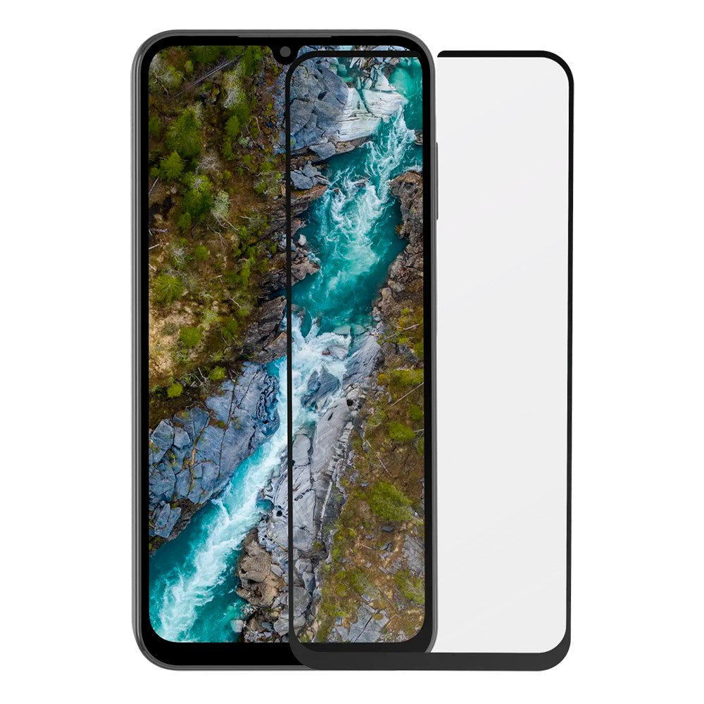 Samsung Galaxy A35 (5G) dbramante1928 Eco-Shield Skærmbeskyttelse m. Installationsramme - Sort Kant