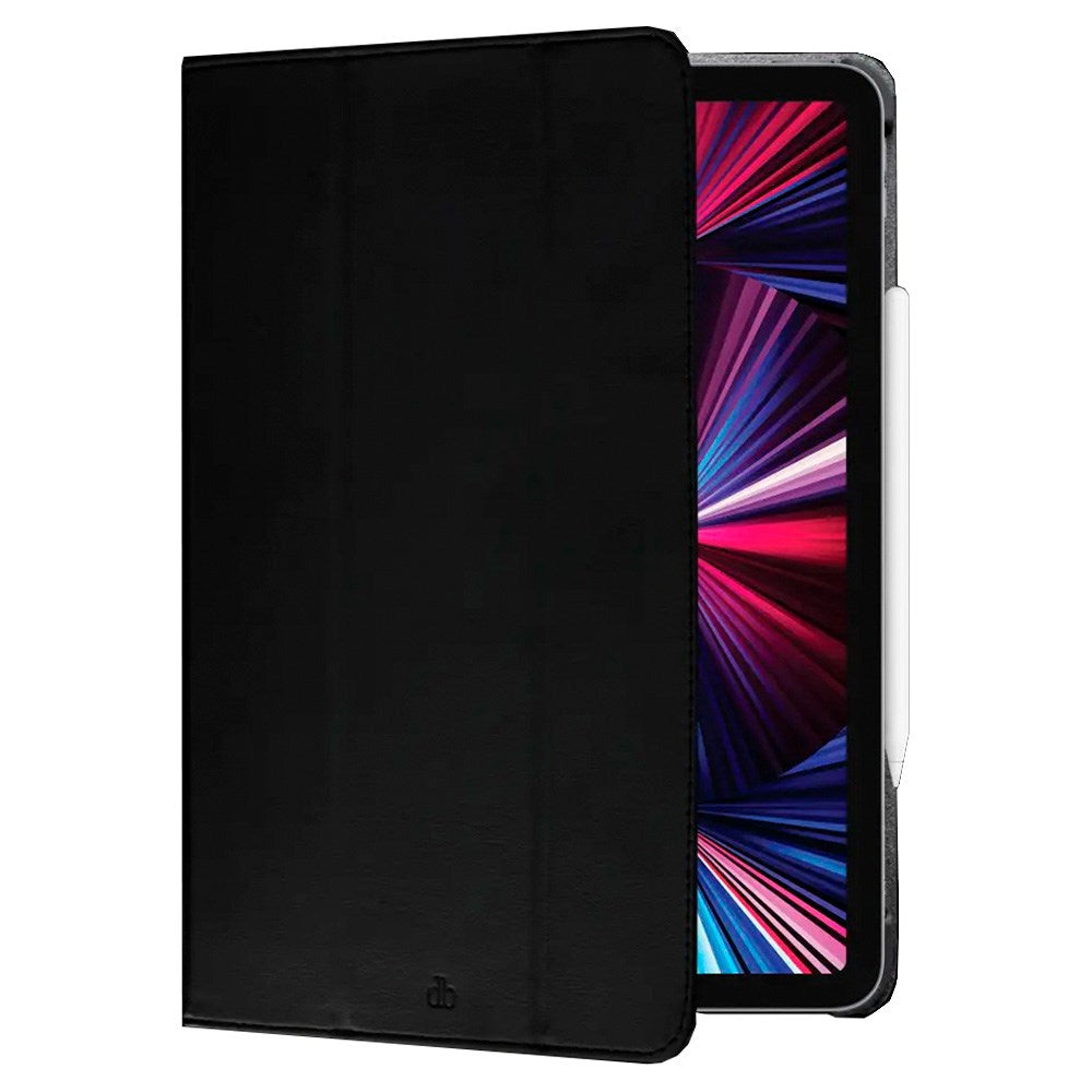 iPad Air 11" (2025 / 2024) dbramante1928 Oslo Slim Miljøvenligt Læder Flip Cover - Sort