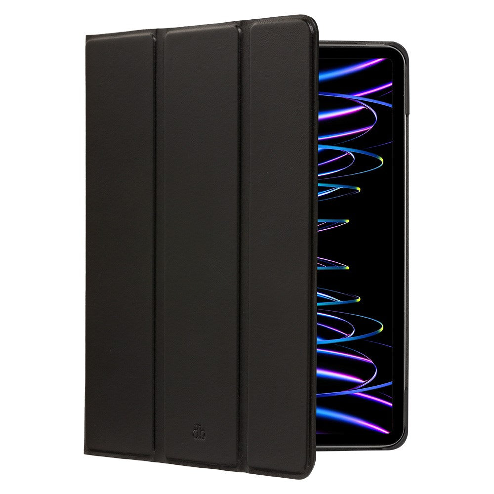 iPad Air 11" (2025 / 2024) dbramante1928 Risskov Miljøvenligt Læder Flip Cover - Sort