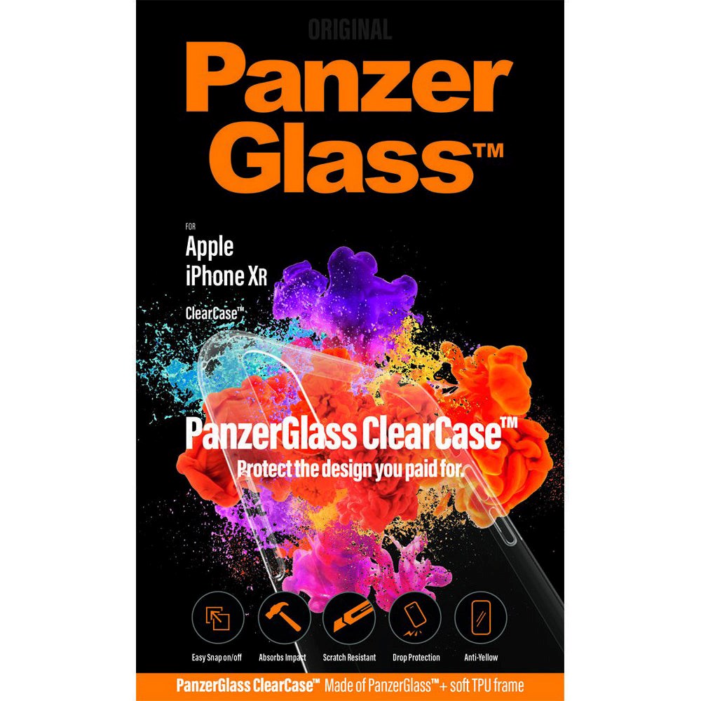 iPhone XR PanzerGlass ClearCase Cover Gennemsigtig