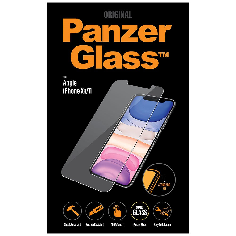 iPhone 11 / XR PanzerGlass Standard Fit Skærmbeskyttelse - Gennemsigtig