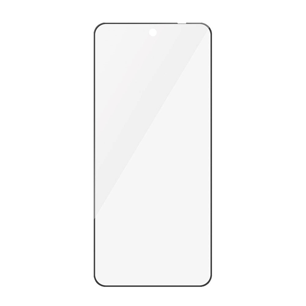 Motorola Moto G34 PanzerGlass Ultra Wide Fit Skærmbeskyttelsesglas - Platinum Strength - Sort Kant