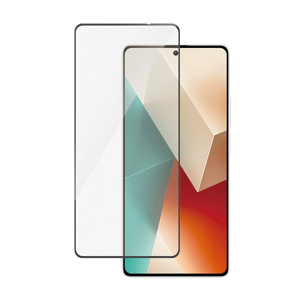 Xiaomi Redmi Note 13 (5G) PanzerGlass Ultra Wide Fit Skærmbeskyttelsesglas - Platinum Strength - Sort Kant