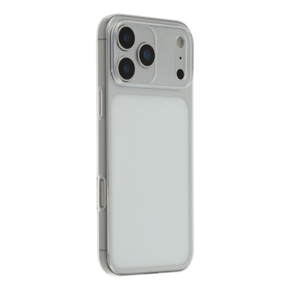EIDERWOOD iPhone 17 Pro Max Fleksibelt Plast Cover - Gennemsigtig