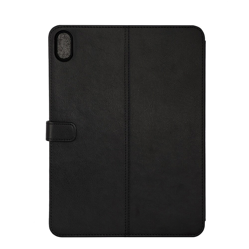 iPad 11" (2025) / iPad 10.9" (2024/2022) RadiCover - Vegansk Læder Flip Cover - 55% Strålingsbeskyttelse - Sort
