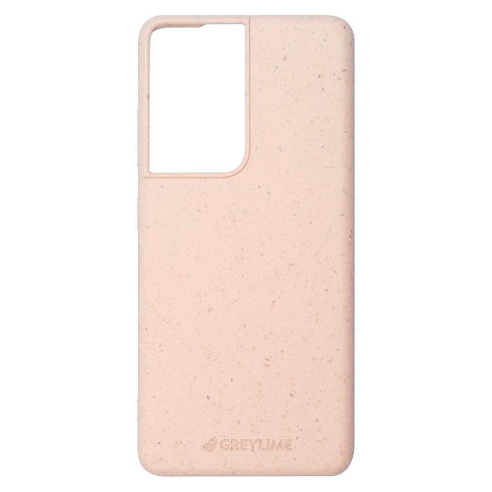 Samsung Galaxy S21 Ultra GreyLime 100% Biodegradable Cover - Lyserød