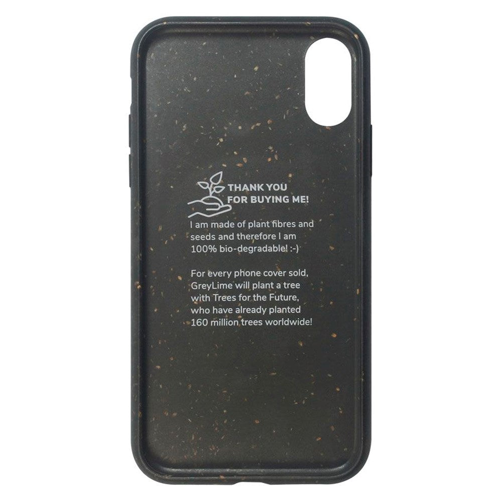 iPhone XR GreyLime 100% Biodegradable Cover - Sort