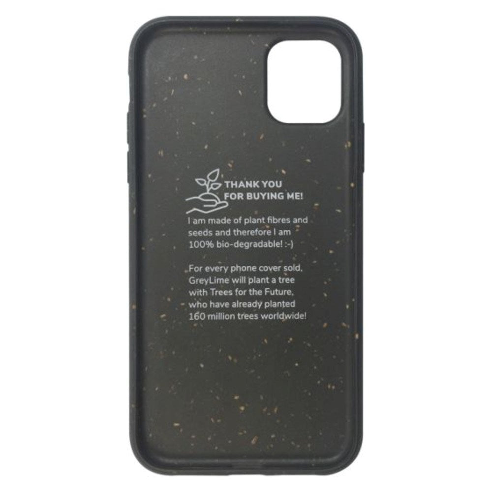 iPhone 11 GreyLime 100% Plantebaseret Cover - Sort - Køb et Cover & Plant et træ - (DEMO)