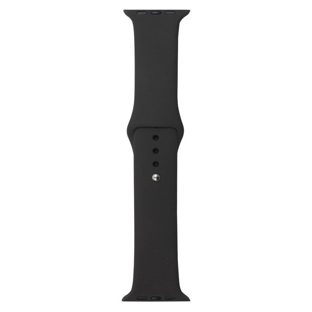 Apple Watch (42/44/SE/45/46/49mm) Lippa Silikone Rem - Mørkegrå