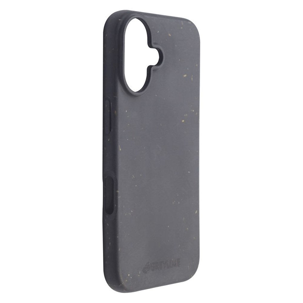 iPhone 16 GreyLime 100% Bionedbrydeligt Cover - Sort