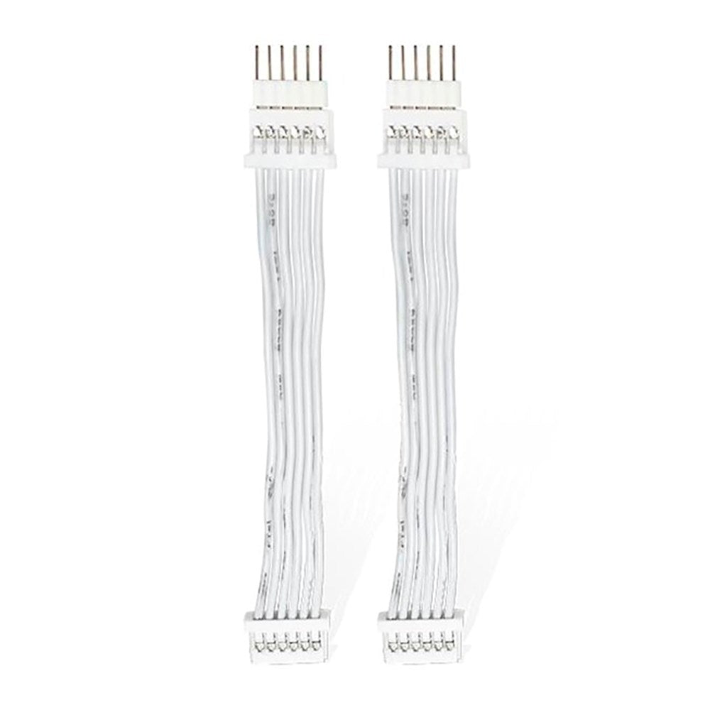 Light Solutions - Kabel til Philips Hue LightStrip V4 - 5cm - 2 Stk - Hvid