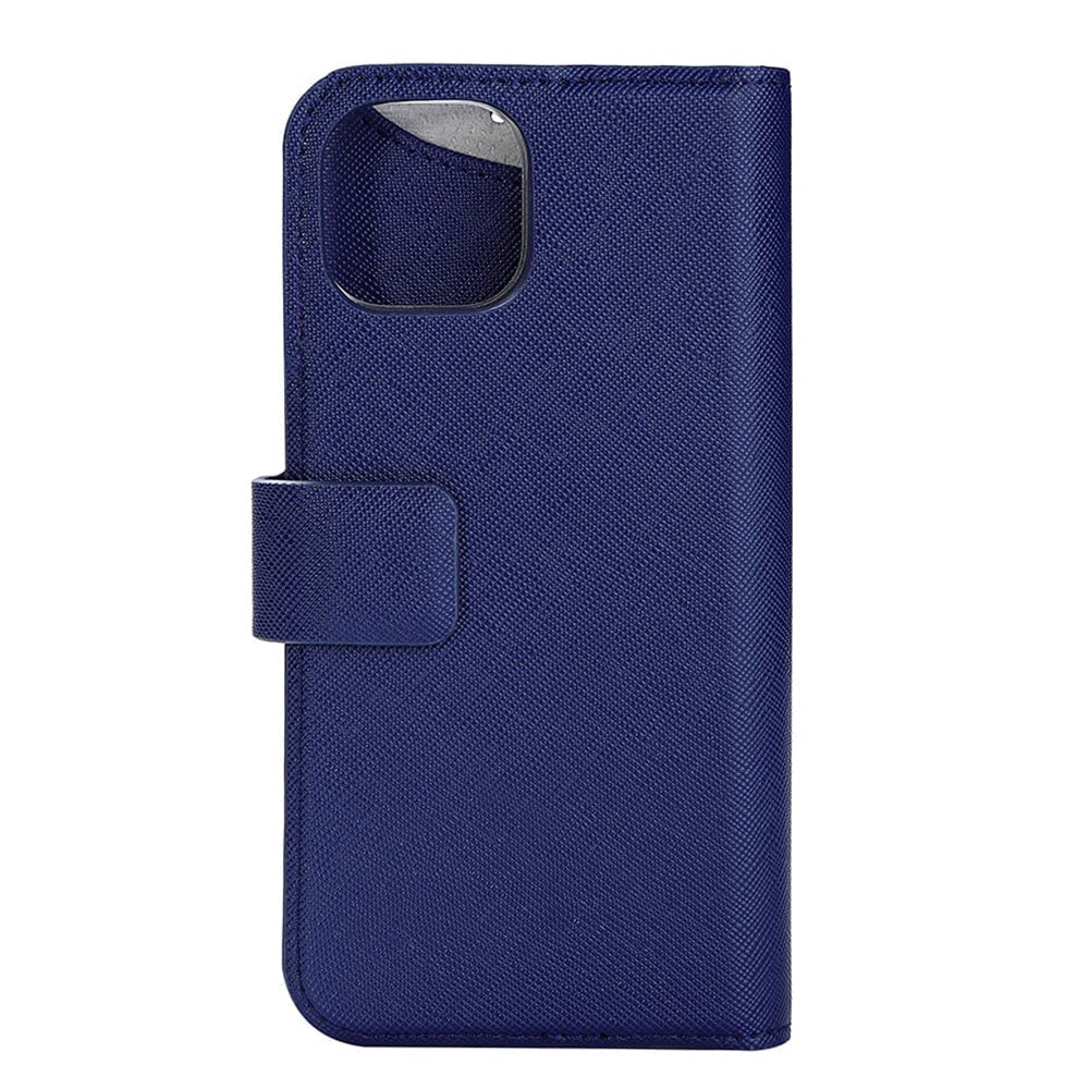 Onsala iPhone 14 / 13 ONSALA Fashion Collection Wallet Flip Cover m. Magnet - Navy Blue