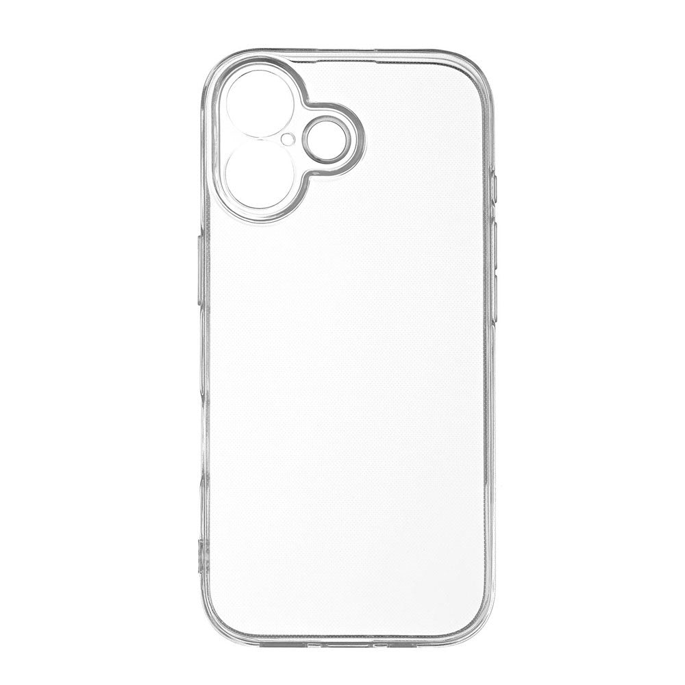Onsala iPhone 17 Fleksibelt Plastik Bagside Cover - Gennemsigtig