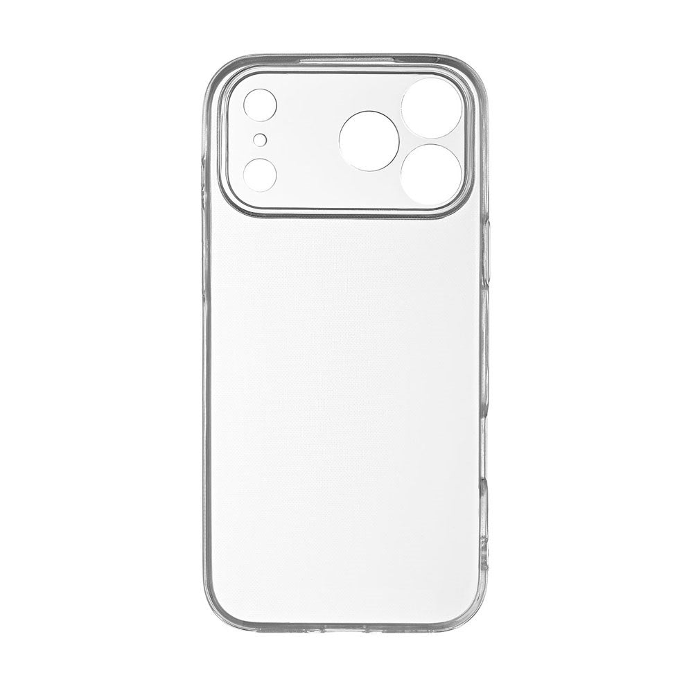 Onsala iPhone 17 Pro Max Fleksibelt Plastik Bagside Cover - Gennemsigtig