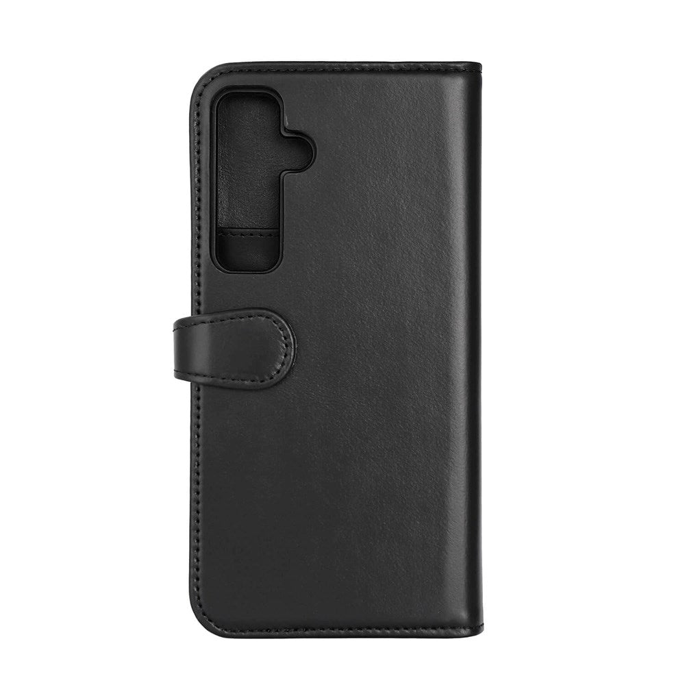 Samsung Galaxy S24 FE 2-i-1 Læder Cover m. Pung - Buffalo - Sort