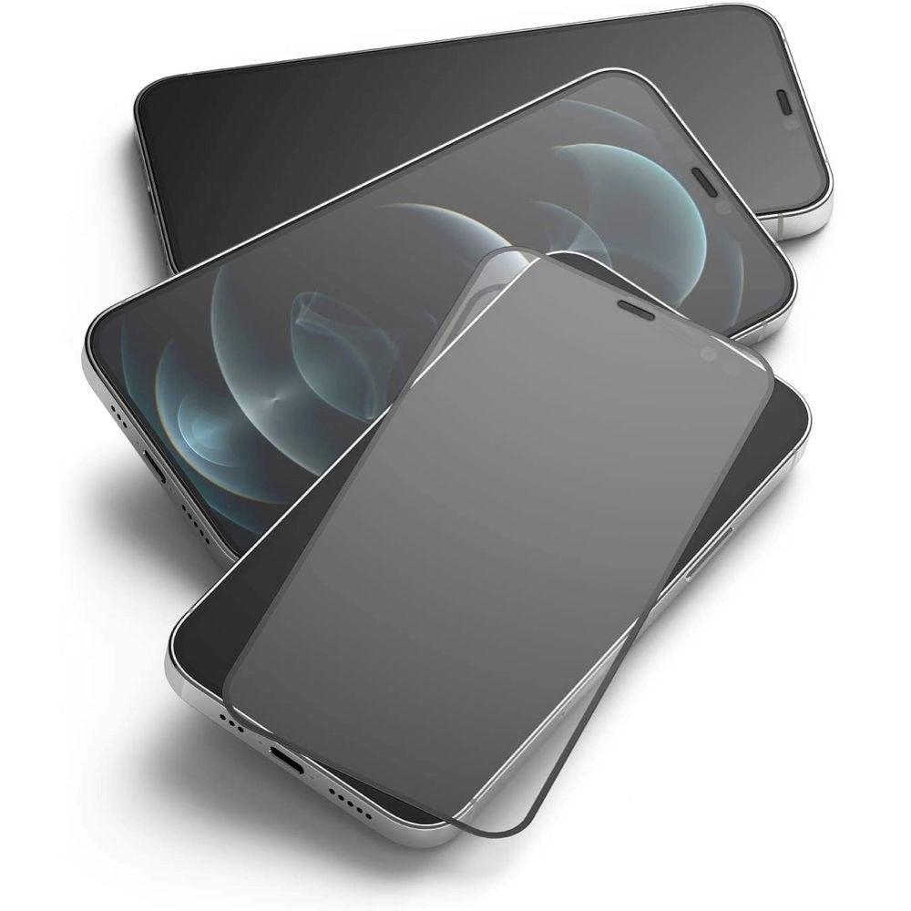 iPhone 17 Pro Max / 16 Pro Max Hofi Glass Pro+ Skærmbeskyttelsesglas - Case Friendly - 2-Pak - Sort Kant