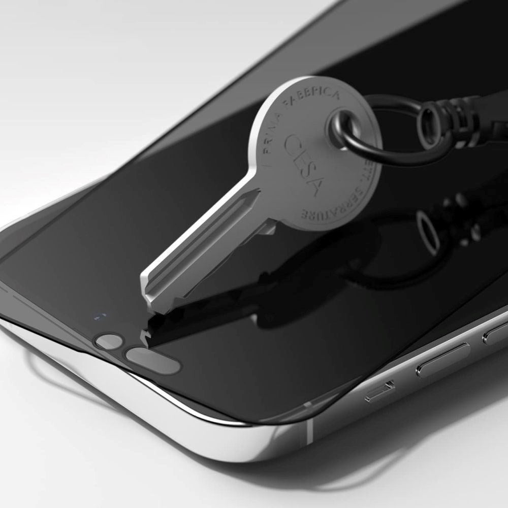 iPhone 17 Pro Max / 16 Pro Max Hofi Glass Pro+ Skærmbeskyttelse m. Privacy - Case Friendly - 2-Pak - Sort Kant