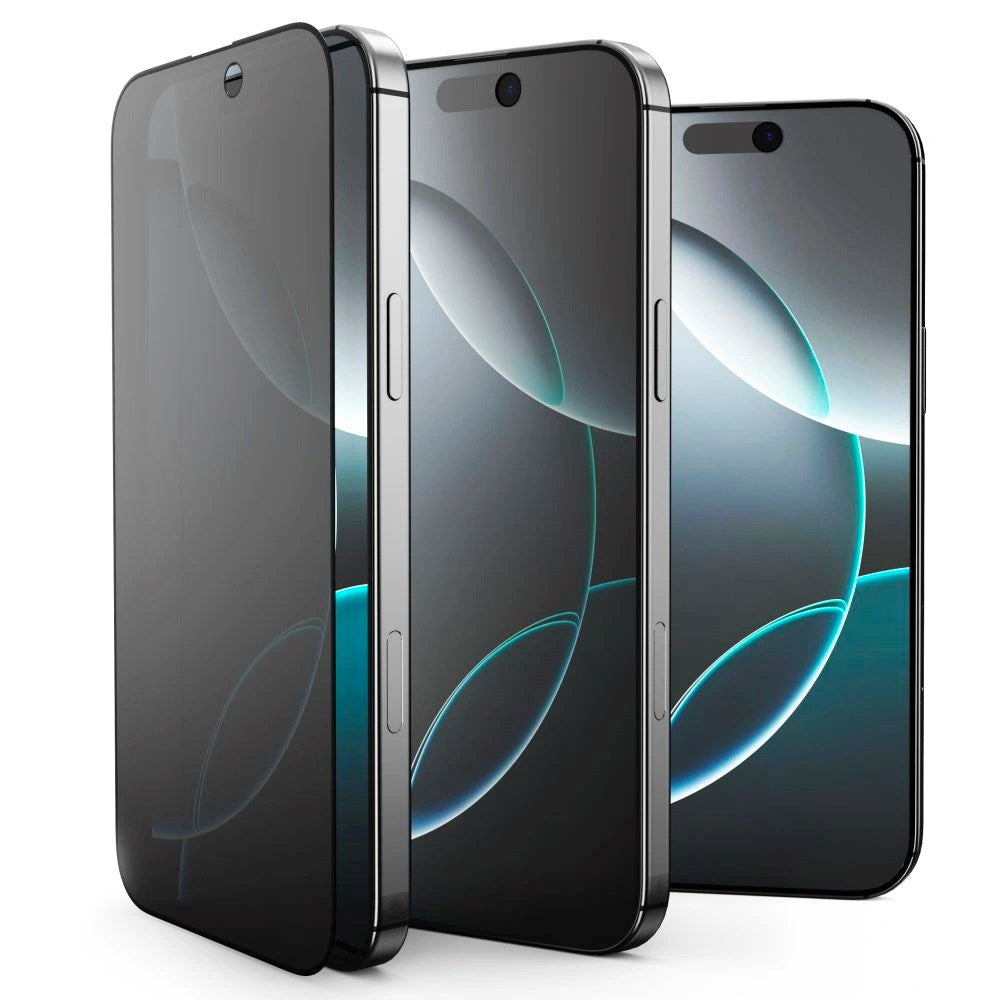 Tech-Protect - iPhone 17 Pro Max / 16 Pro Max - Glass Spy+ Skærmbeskyttelsesglas - Privacy Funktion - 2 stk - Gennemsigtig