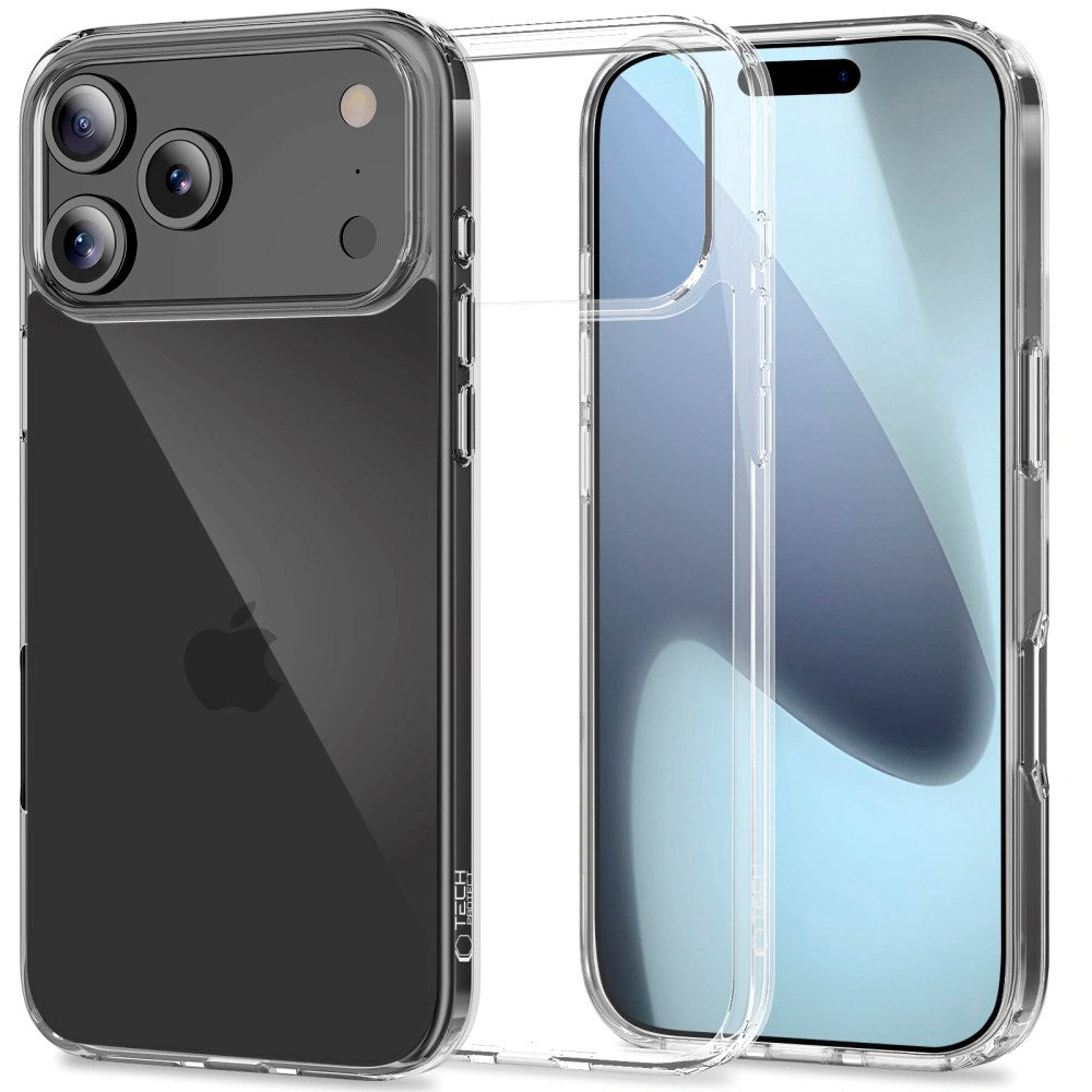Tech-Protect - iPhone 17 Pro Max - Flexair Hybrid Cover - Gennemsigtig