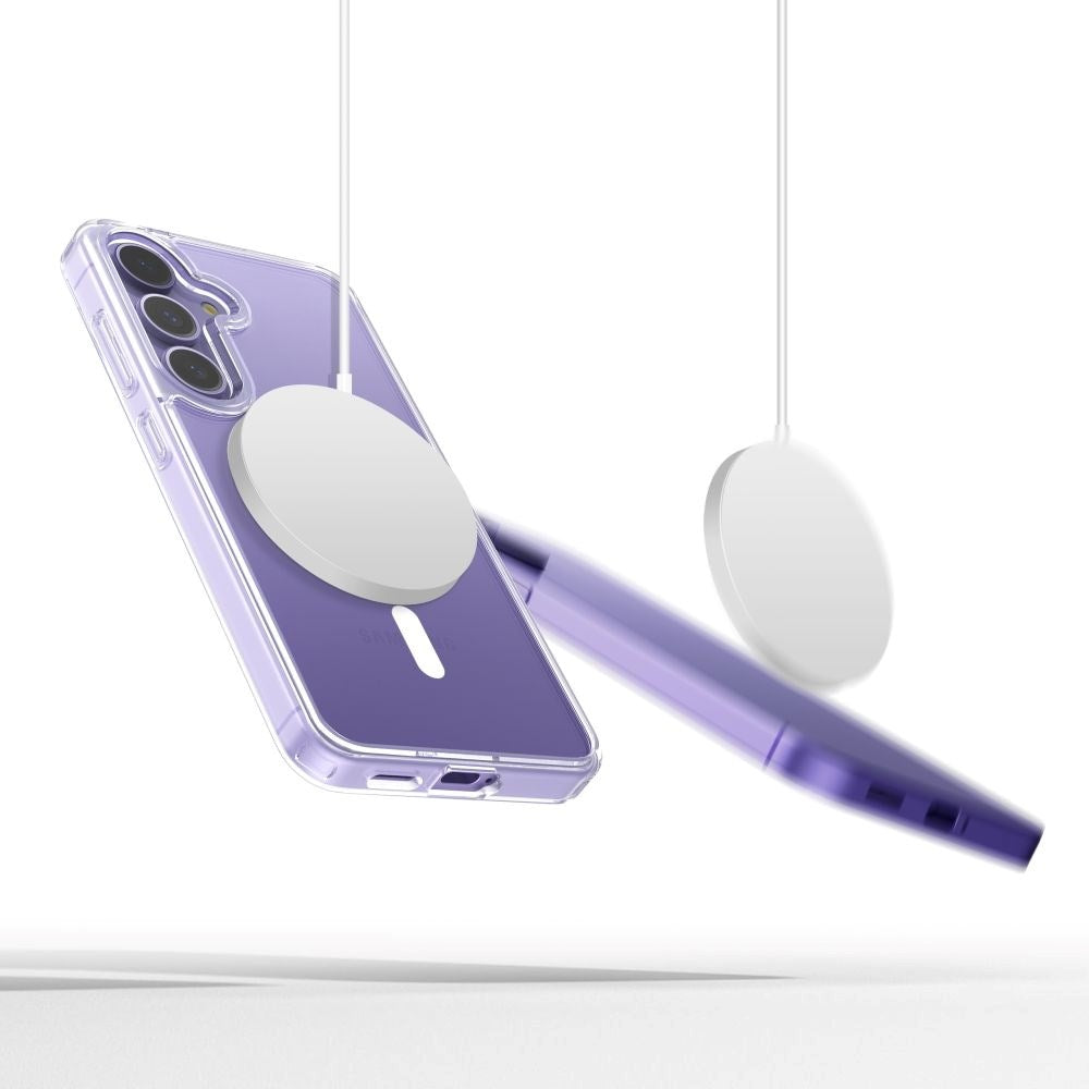 Samsung Galaxy S25+ (Plus) Tech-Protect Flexair Hybrid Bagside Cover - MagSafe Kompatibel - Gennemsigtig