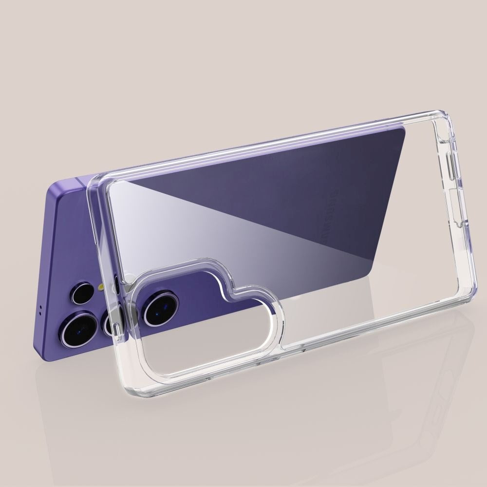 Samsung Galaxy S25 Ultra Tech-Protect Flexair Hybrid Bagside Cover - Gennemsigtig