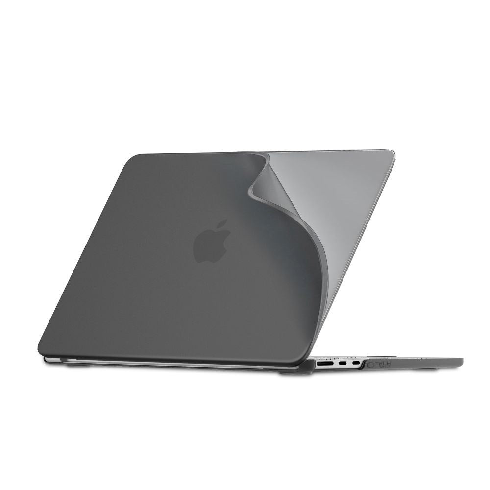 MacBook Air 13 M5/M4/M3/M2 (2026-2022) Tech-Protect Softshell Plast Cover - Mat Sort
