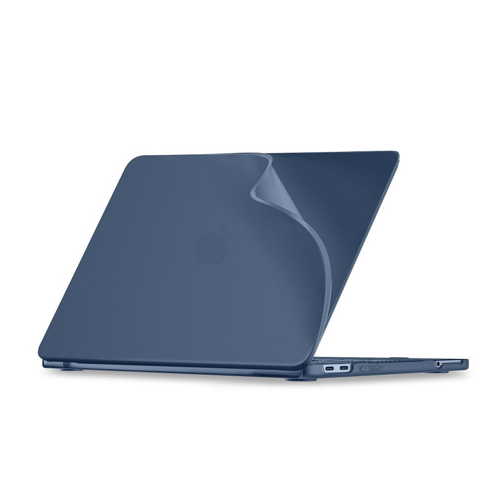 MacBook Neo 13 A18 Pro (2026) Tech-Protect Softshell Plast Cover - Mat Indigo