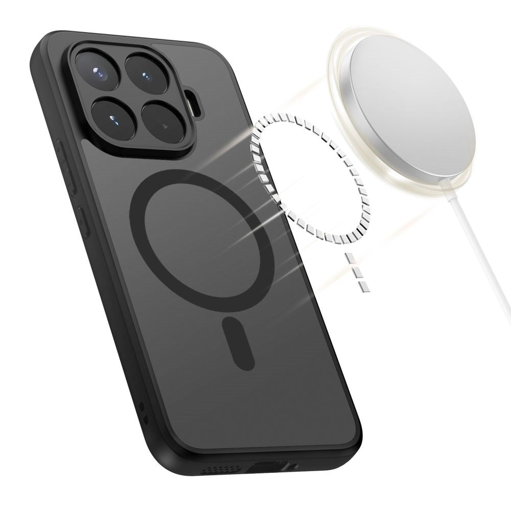 Xiaomi 17T Pro Tech-Protect MagMat Hybrid Bagside Cover - MagSafe Kompatibel - Sort